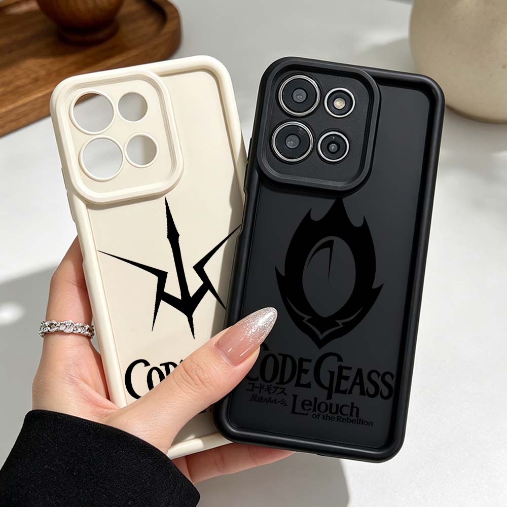 Phone Cases Motorola - アニメコードギアスロゴ付きスマホケース Motorola Moto G86 G85 G75