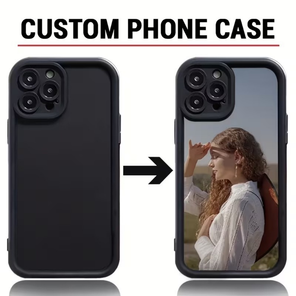 Phone Cases Personalised - DIYカスタマイズパーソナライズされた恋人やペットの写真入りソフトTPU製iPhoneケース（iPhone 18、17、16、15、14、13、12、11 Pro Max Plus対応）保護ケース