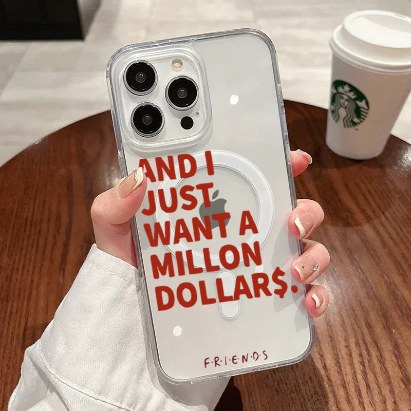 Phone Cases Unique - ファッション抽象引用句ケース iPhone 17 Pro 16 15