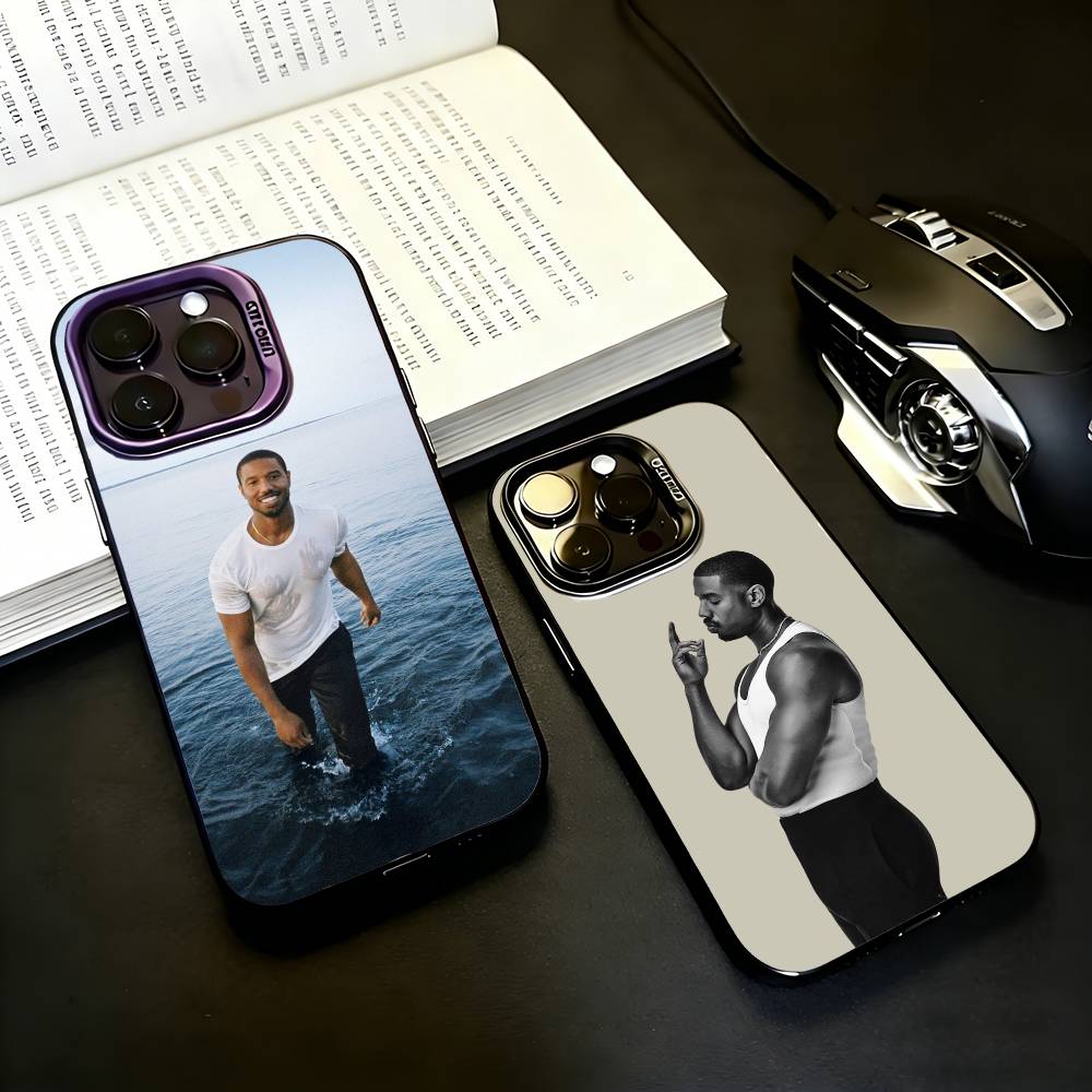 M-マイケル・B・ジョーダン ブラックキャンディ シルバー製 - Phone Cases Jordan のレビューと価格