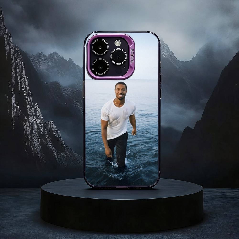 M-マイケル・B・ジョーダン ブラックキャンディ シルバー製 - Phone Cases Jordan のレビューと価格