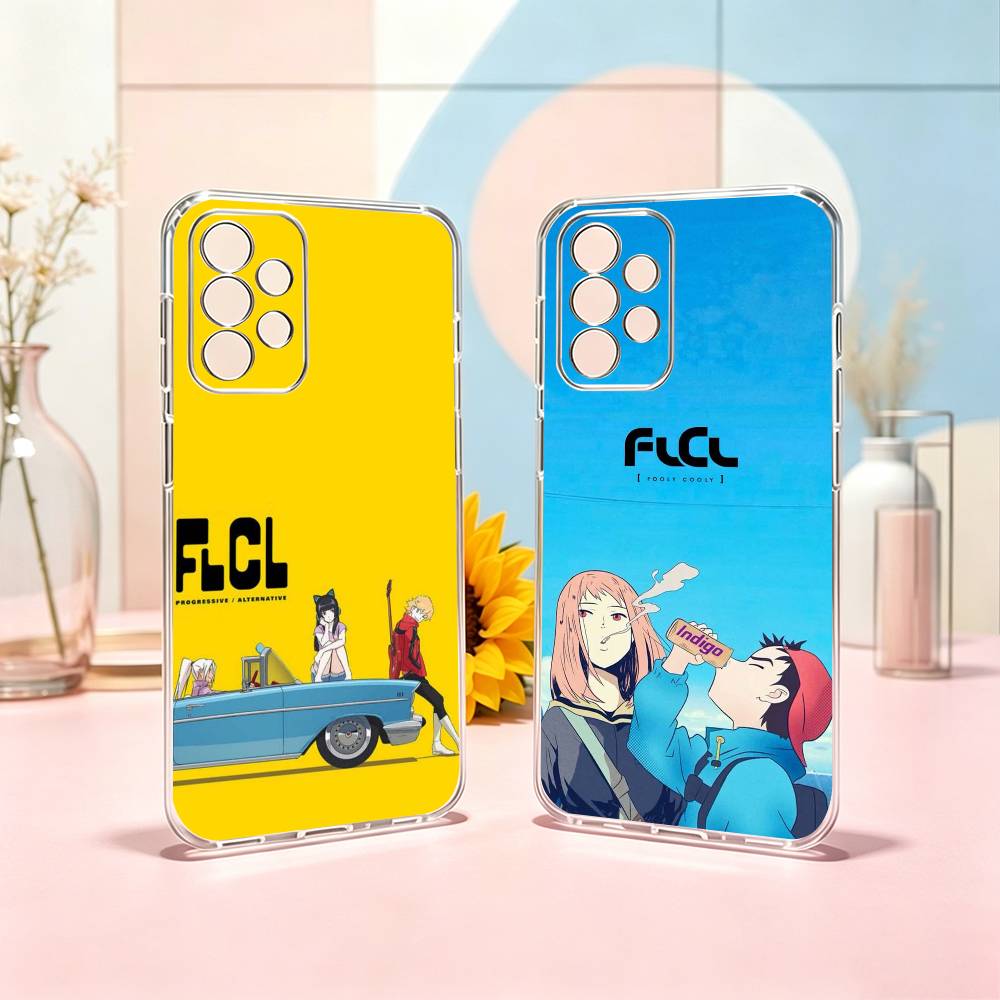 Fooly Cooly-Y FLCL アニメスマホケース 透 - Phone Cases Samsung S25 Fe のレビューと価格