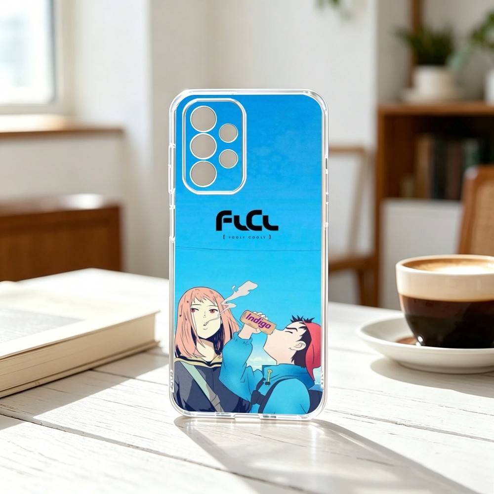 Fooly Cooly-Y FLCL アニメスマホケース 透 - Phone Cases Samsung S25 Fe のレビューと価格