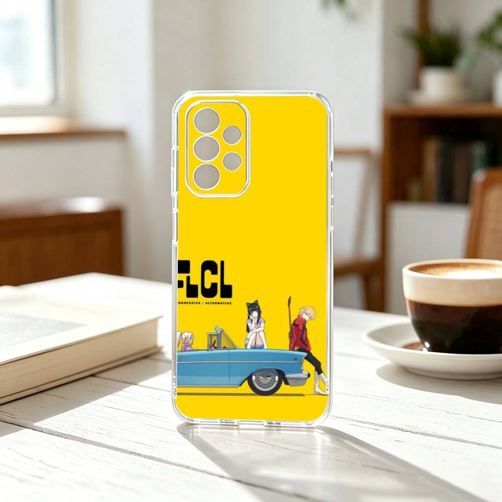 Fooly Cooly-Y FLCL アニメスマホケース 透 - Phone Cases Samsung S25 Fe のレビューと価格