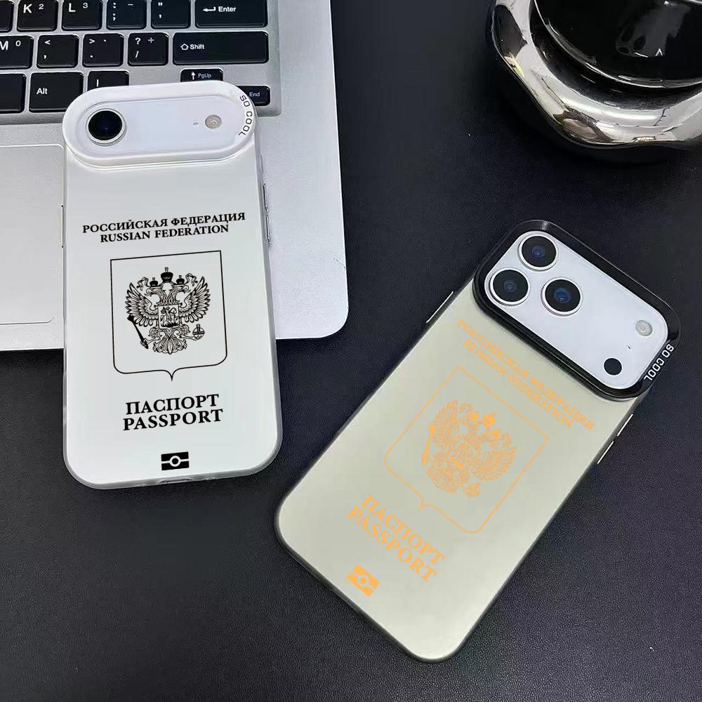ロシアパスポートデザイン iPhone 17 16 15 1 - Phone Cases Unique のレビューと価格
