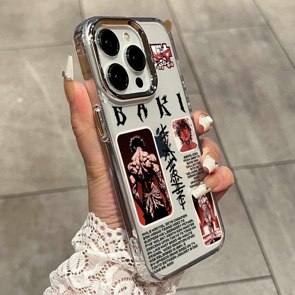 クールなB-Baki HanmaSスマホケース iPhone - Phone Cases Unique のレビューと価格