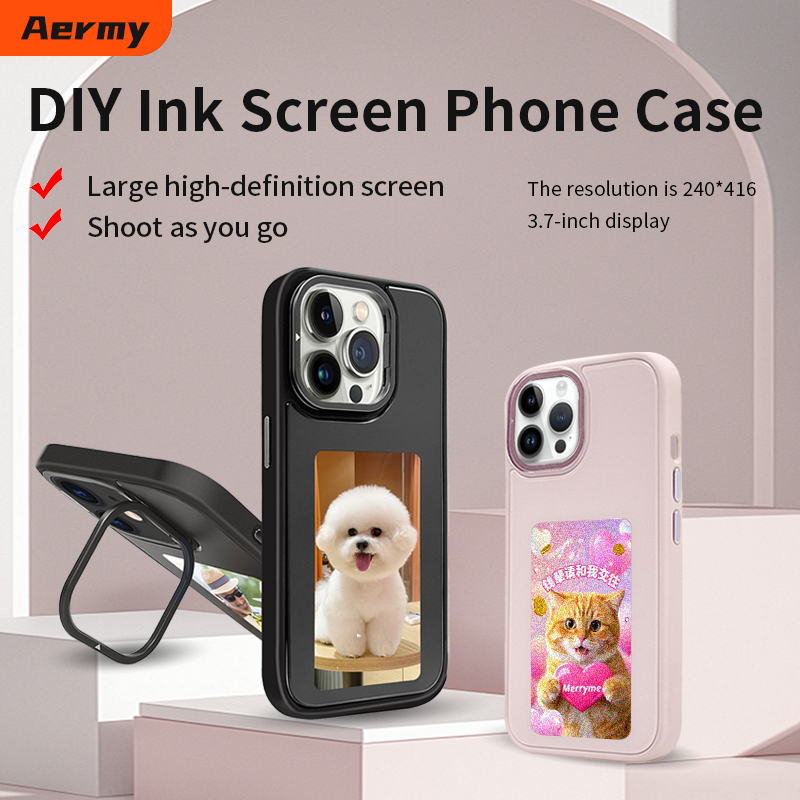NFCスマートE-inkスマホケース DIY写真表示電子イン - Phone Cases Personalised のレビューと価格