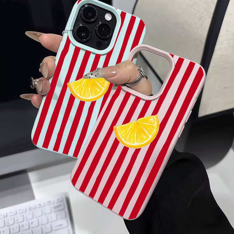 ファッションレモン柄TPUシリコン製スマホケース iPhon - Phone Cases Unique のレビューと価格