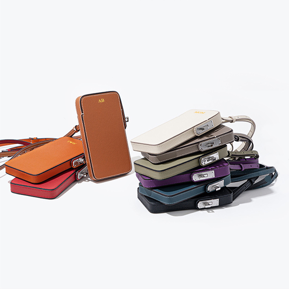 高級 EP レザー女性電話バッグファッションカスタム名ミニ女 - Phone Cases Personalised のレビューと価格