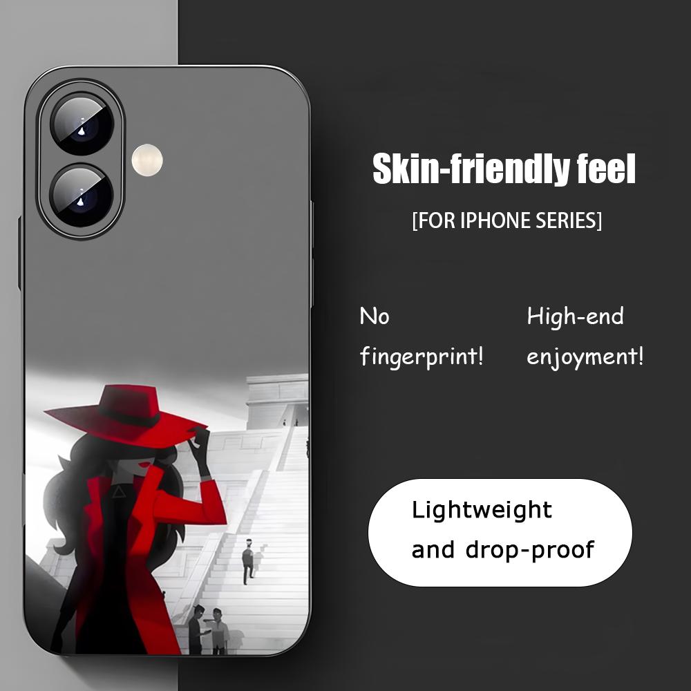ホットなカルメン・サンディエゴの漫画風iPhoneケース i - Phone Cases Unique のレビューと価格