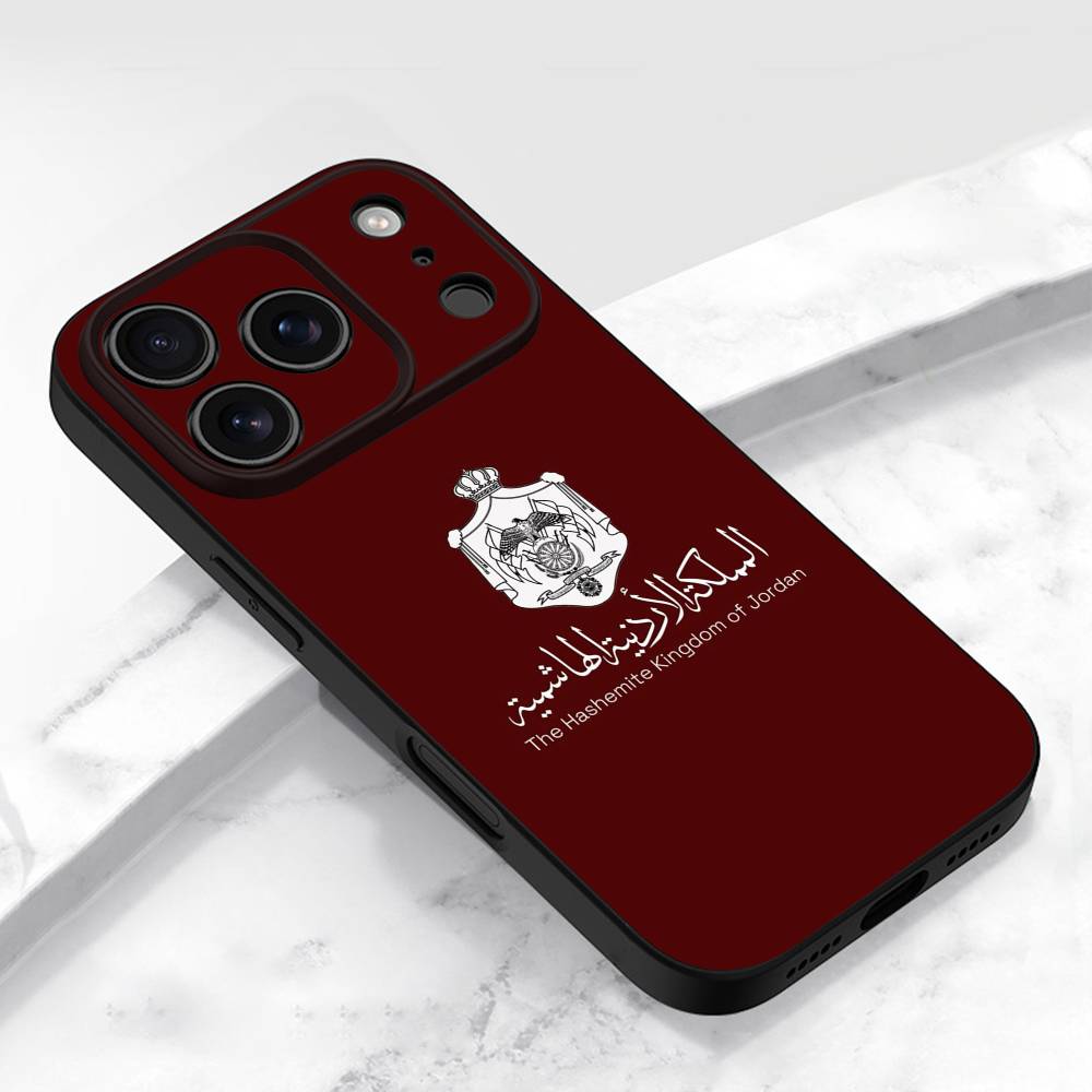 パスポート旗 ヨルダン国旗紋章 iPhoneケース iPho - Phone Cases Jordan のレビューと価格