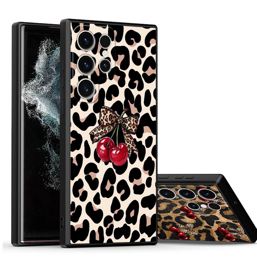 レオパードチェリーファンダフォンカバーケース Samsung - Phone Cases Samsung S25 Fe のレビューと価格
