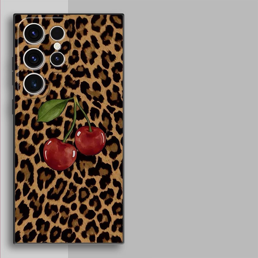 レオパードチェリーファンダフォンカバーケース Samsung - Phone Cases Samsung S25 Fe のレビューと価格