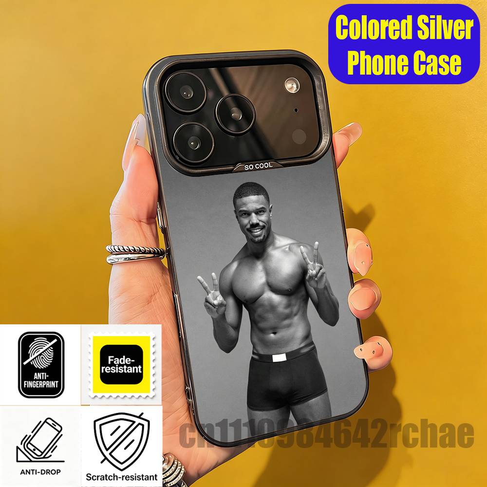 俳優M-マイケル・B・ジョーダンのスマホケース iPhone - Phone Cases Jordan のレビューと価格