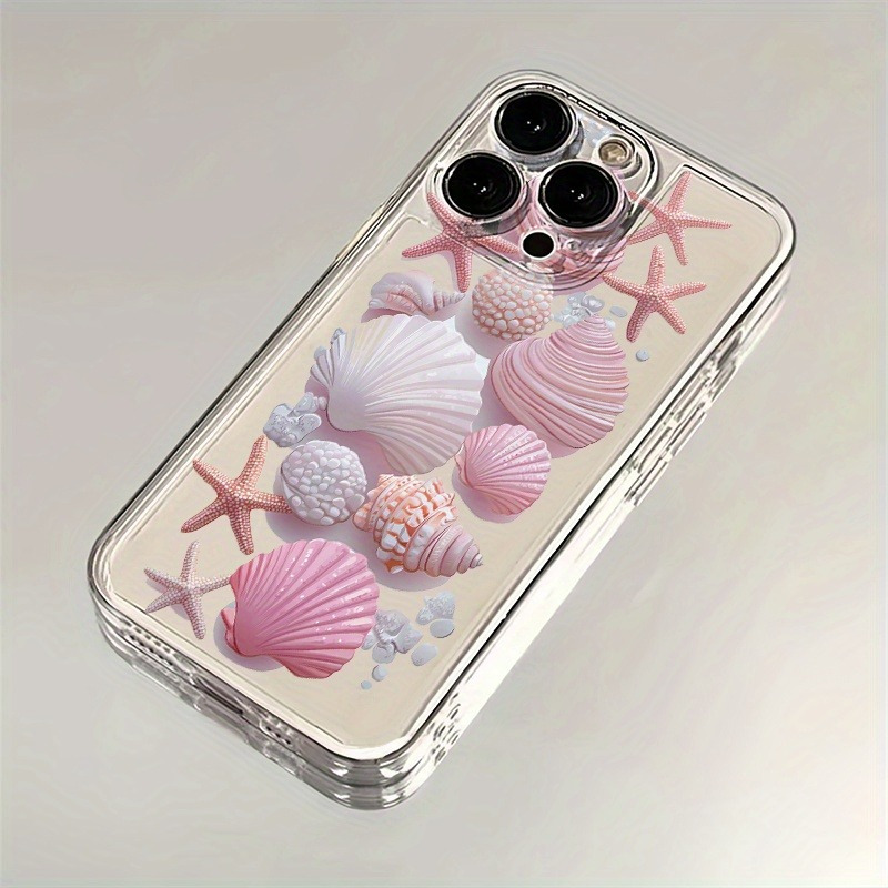 トレンドのピンク貝殻風スマホケース iPhone 17 18 - Phone Cases Unique のレビューと価格