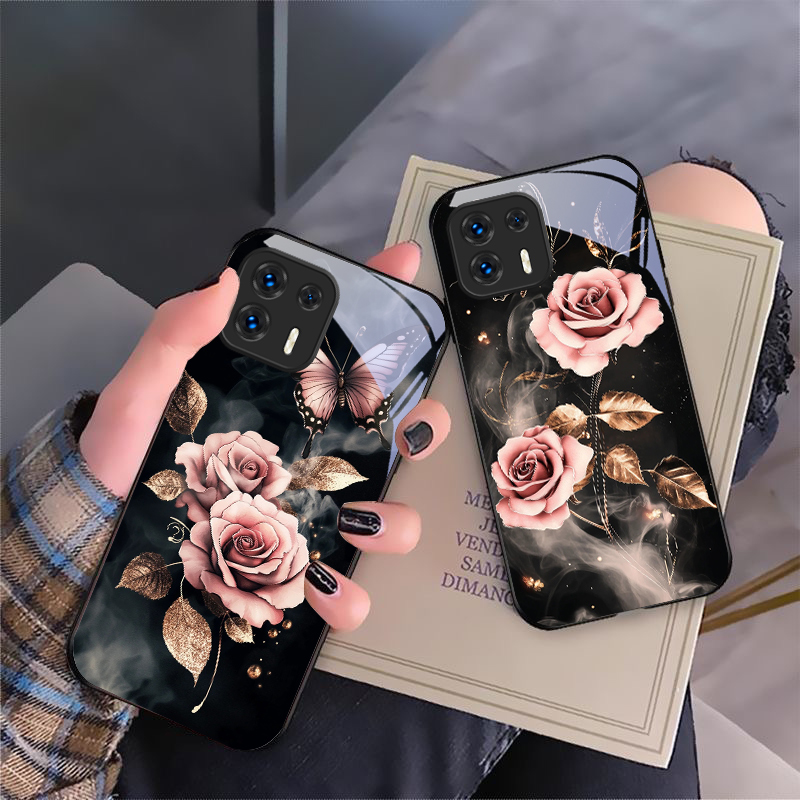 蝶々愛ピンクローズ Motorola Moto G14 24 - Phone Cases Motorola のレビューと価格