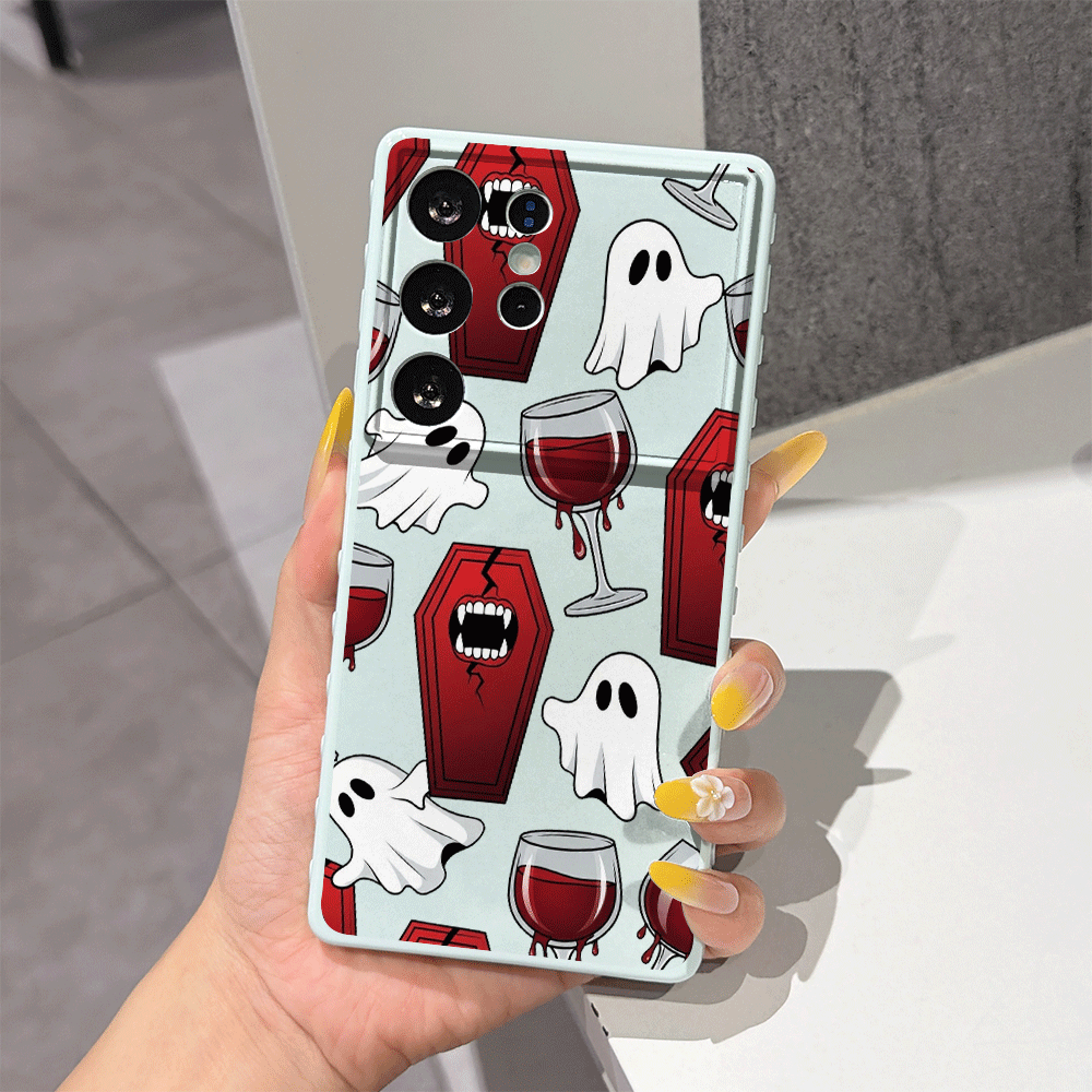美しいハロウィン風のかわいいゴースト柄スマホケース Xiao - Phone Cases Aesthetic のレビューと価格