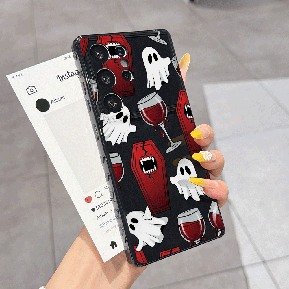 美しいハロウィン風のかわいいゴースト柄スマホケース Xiao - Phone Cases Aesthetic のレビューと価格