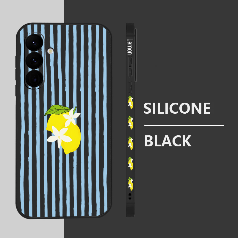 ストライプレモン柄TPUスマホケース Samsung Gal - Phone Cases Samsung S25 Fe のレビューと価格