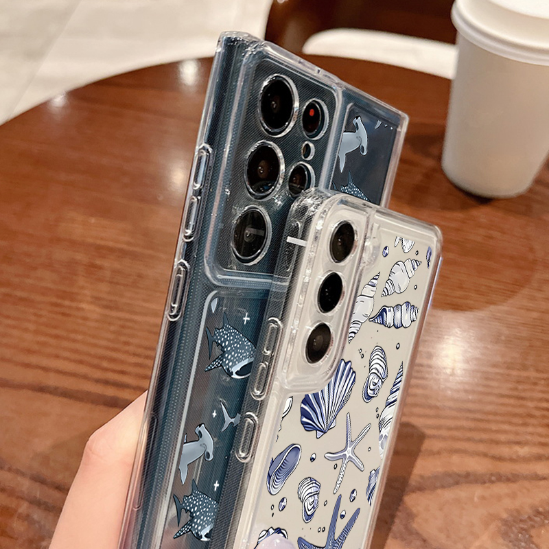 シェルシャークシリコン製スマホケース Samsung Gal - Phone Cases Samsung S25 Fe のレビューと価格