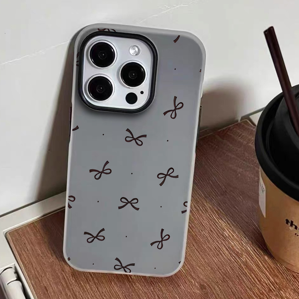 可愛いリボン柄のINS風スマホケース iPhone 17 1 - Phone Cases Unique のレビューと価格