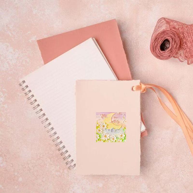 50-100 個油絵風景ステッカー美的ヒーリングスタイル防水 - Phone Cases Aesthetic のレビューと価格