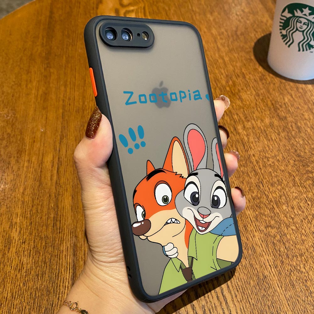 ディズニー ニック ジュディ マット半透明ケース iPhon - Phone Cases Unique のレビューと価格